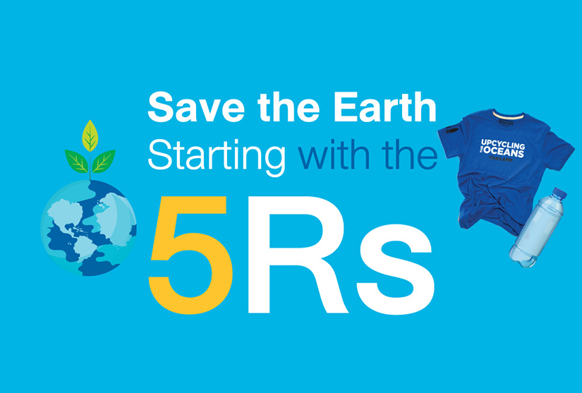 Save the Earth Starting with the 5Rs