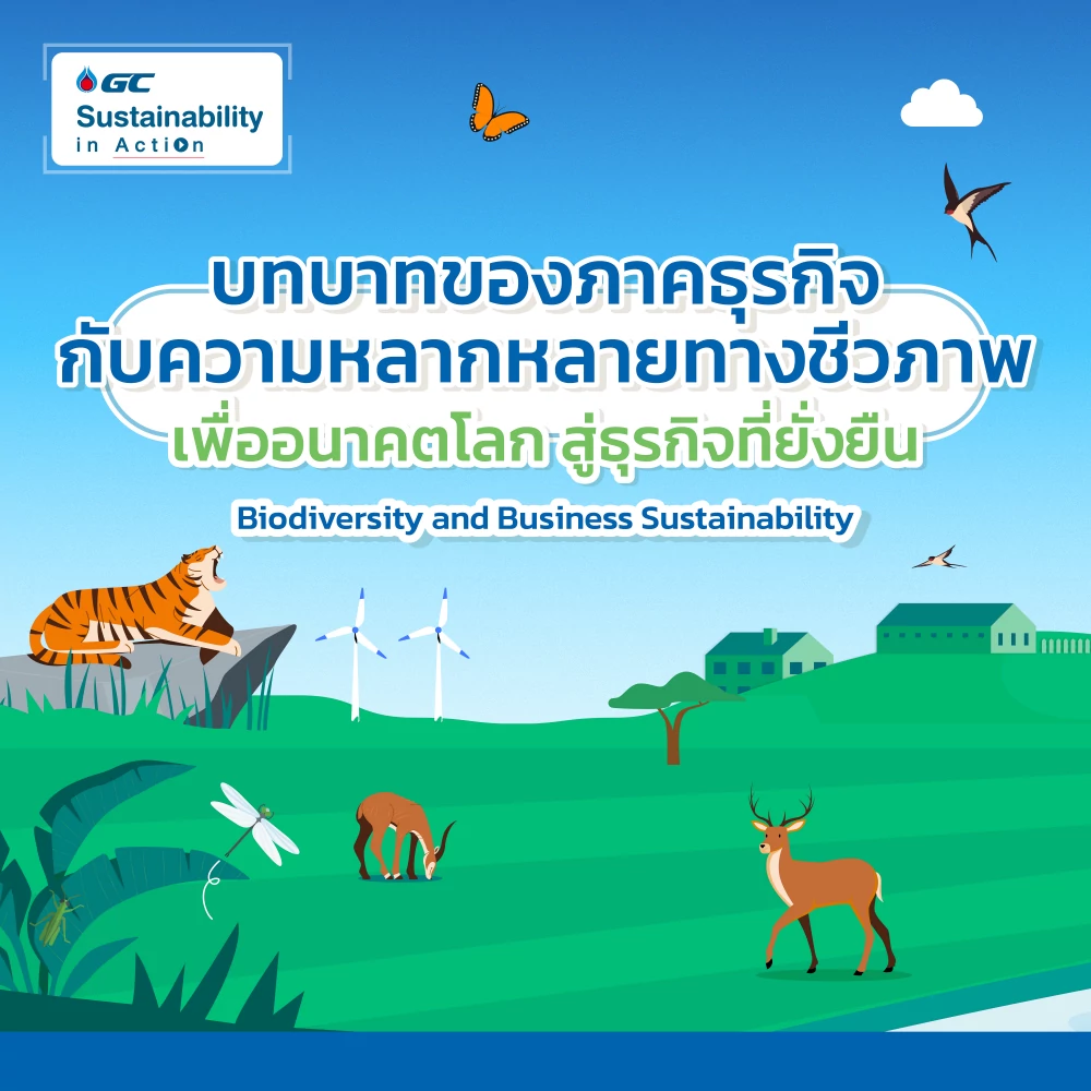 Biodiversity and Business Sustainability บทบาทของภาคธุรกิจกับความหลากหลายทางชีวภาพ