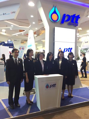 PTT Global Chemical joined with PTT Group exhibiting a booth at SET in the City 2017