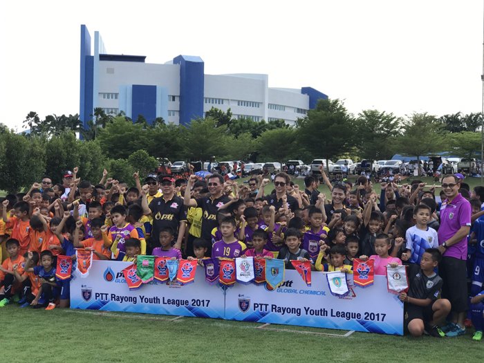 PTT Global Chemical Supports Youth Football Project Year 3 Developing Rayong Youngsters towards Professional Football Players