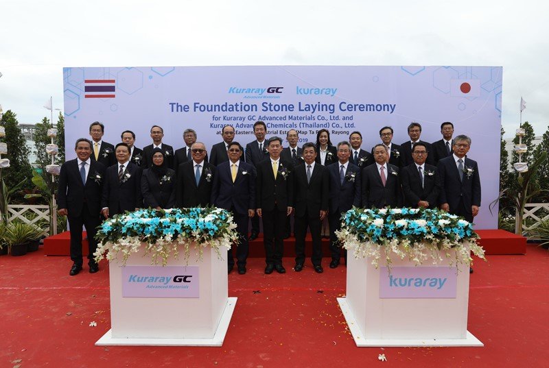 GC, Kuraray, and Sumitomo Join the Foundation Stone Laying Ceremony, Inaugurating a Performance and Specialty Chemicals Business That Will Produce Advanced Plastic Products in the EEC